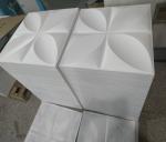 White Water Resistance 3D PVC Decoration Wall Panel For House Decoration