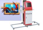 2.5m Vertical Operated Wall Printing Machine 2880dpi Aluminum Mechanism
