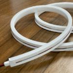 0612 Mm 0.24" X 0.47" Flexible Neon Lights Silicone Waterproof 10W/M Flat Side
