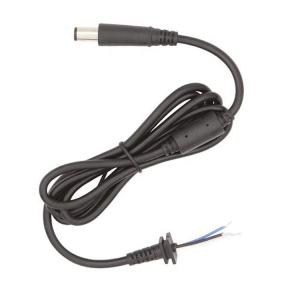 China DC 7.4x5.0mm Male Barrel Jack to Bare End Tinned Open Pigtails Wire Extension Cable for Laptop Adapter factory