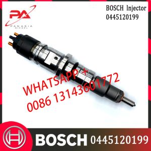 China 0445120199 Nozzle DLLA 146 P2161 Diesel Common Rail Fuel Injector 4994541 For Cummins factory