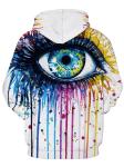Unisex Pullover 3d Polyester Sublimation Hoodies Skull Hoodies For Men