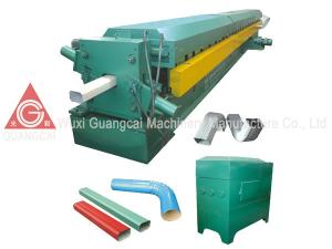 China Downspout Down Pipe Roll Forming Machine Roofing Accessories Support factory