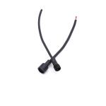 Female Electrical Waterproof Plug Connector M12 3 Pin 2.5mΩ Contact Resistance