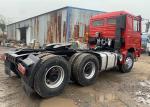 Used Towing Truck Tractor Head 6*4 380HP 10 Tyres LHD / Rhd