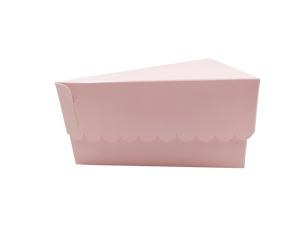China Eco Friendly Triangle Sandwich Cookie Packaging Box Custom Size Food Grade factory