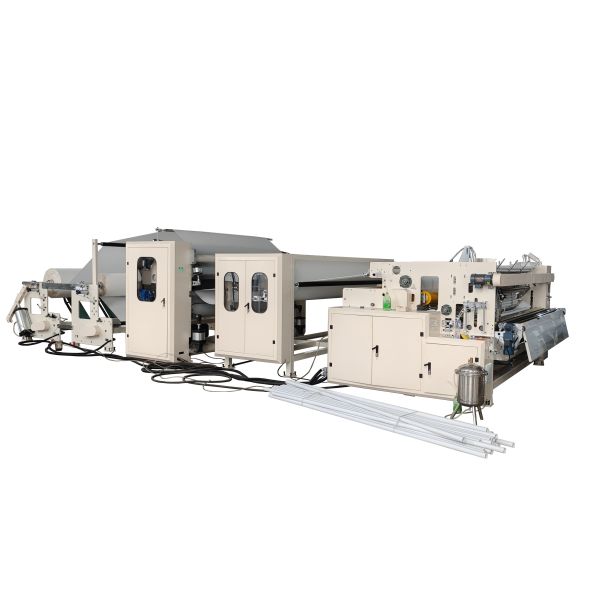 China Toilet Paper Roll Kitchen Towel Rewinding Machine factory