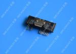 Female CrimpLocking Motherboard SATA Connectors Voltage 40V AC 13 Pin