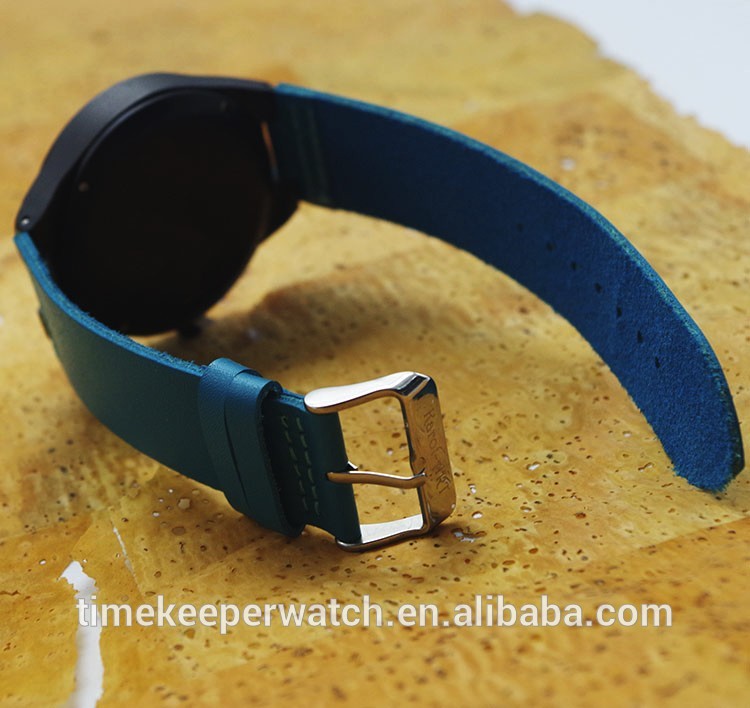 colorful wood watches , sky blue color fashion man watches , custom your own logo