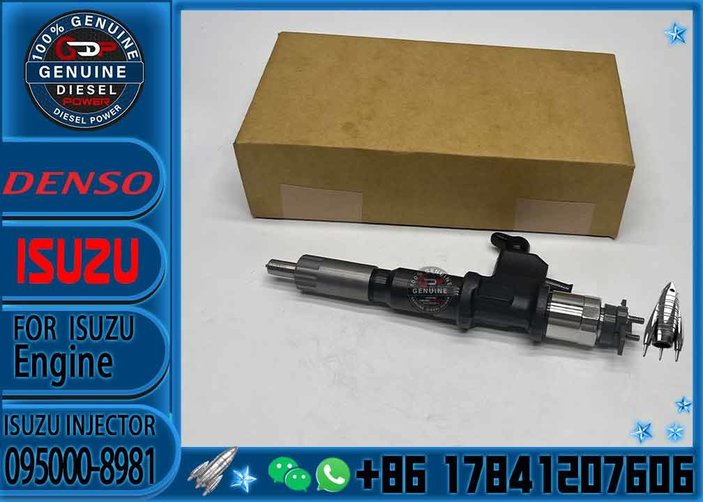 Common Rail Injector High Quality fuel injector 095000-8980 095000-8981 095000-8982 8-98167556-2 for ISUZU 6WG1 Engine