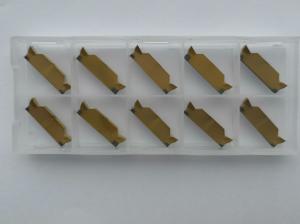 China Perfect Surface CNC Grooving Insert / Face Grooving Inserts OEM / ODM Available on sale