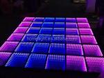 3D Magic Stage Effect LED RGB Mirror Dance Floor for Party Nightclub Disco