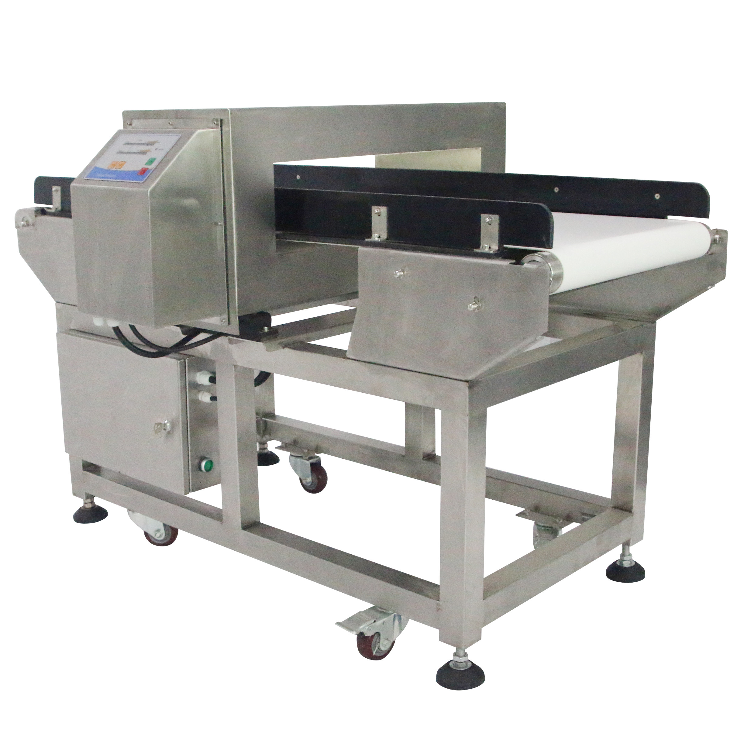 Stability Belt Conveyor Metal Detectors / Food Production Line Needle Metal Detector