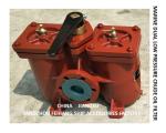 OIL PURIFIER OUTLET DOUBLE LUBRICATING OIL FILTER A50 0 0.25/0.16 CB / T425-94