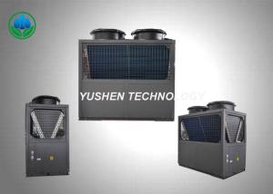 China Compact Design Commercial Air Source Heat Pump Large Scale Flat Fins factory