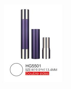 China Creative Custom Made Lipstick Tubes 12.7mm Cup Size 2 In 1 Double Sides 2 Colors factory