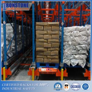 Easily Managed Radio Shuttle Pallet Racking System With Battery-Powered And