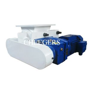 8 Tons/hr Self Cleaning Rotary Valve For Clogging Material