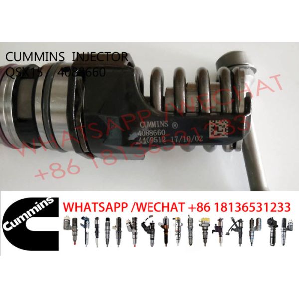4088660 Common Rail QSK15 Diesel Engine Fuel Injector 4010346 4088662 4088660 4088665