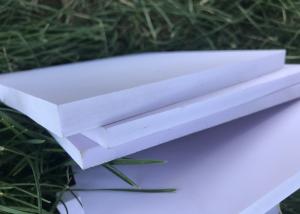 China Furniture Industry Expanded PVC Foam Board Screen Printing High Strength factory