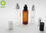 Clear 30ml Face Mist Glass Sprayer Bottle Foundation Cosmetics Packing Pump