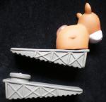 Cute Animal Shape Kids Piggy Banks Baby Safety Plastic For Avoiding Door Closed