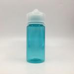 100ml Transparent Round E Liquid Bottle With Childproof Screw Cap