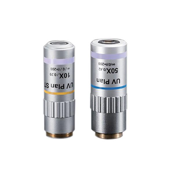 UV Infinite Achromatic Objective Lens , Long Working Distance Microscope