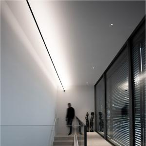 China steel led Linear System Lightings Skyline 120° Beam Angle SMD/COB adjustabl light factory