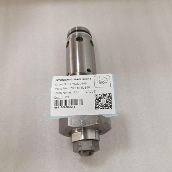 Relief Valve 709-10-52800 709-80-52800 709-10-57800 Excavator Engine Parts For