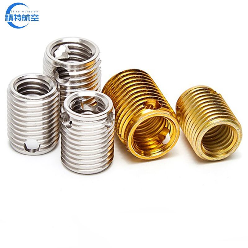 Carbon Steel M3 M4 M5 M6 M8 M10 Holes Types Slotted Type Self Tapping Threaded Inserts