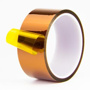 China 100um Kapton Double Sided Tape Durable Backing Polyimide Electrical Tape factory