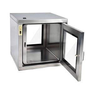 China UV Lamp Static Pass Box SS304 SS316 Pass Through Box 80kg Transfer Window factory