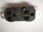 220 Volt Electrical Plugs / Sockets Terminal Block Parts Thin Metal Pin