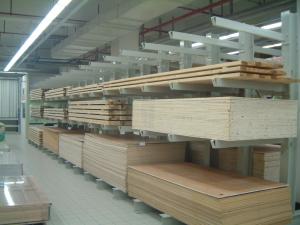 China Single Side Cantilever Heavy Duty Pallet Rack Good Stock Board / Long Aluminum factory