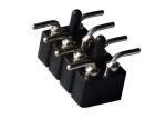 2.0mm Machined Round Female Pin Header Connector Height 2.8mm CuZn38Pb2 Brass