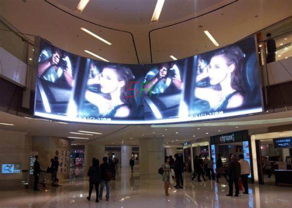 5mm Pixel Pitch Curved LED Panels 1/16 Scan Constant Current Commercial LED
