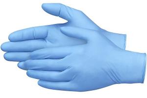 China Medical Examination Nitrile Disposable Gloves Good Elastic With No Smell factory