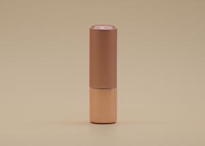 China Rose Gold Lip Balm Tubes , Lipstick Tube Container ISO 9001 / SGS Certified factory
