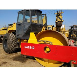 DYNAPAC CA251D Used Road Roller Tier 4i Engine Low Hours