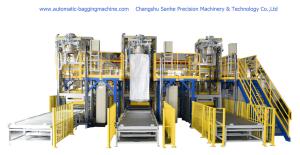 China Ton Bag Packing Machine for Powder / Particles Weighing Bagging &amp; Process Automation 5-50 Bags Per Hour factory