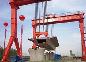 China 25 Tons Double Beam Overhead Gantry Crane For Lifting Sands And Stones factory