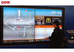 China Stylish Design Interactive Video Wall With Original Samsung Panel 46 Inch factory