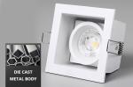 Adjustable Anti Glare Downlights Recessed 73mm Cut Out For Living Room