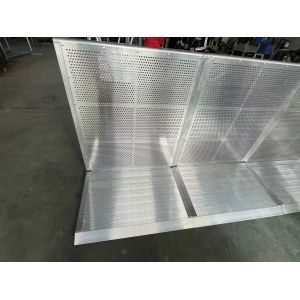 Professional And Safety Crowd Control Barricade Mojo Barrier For Concerts