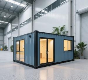 China Customizable Residential Container Houses Construction Office Container Building factory