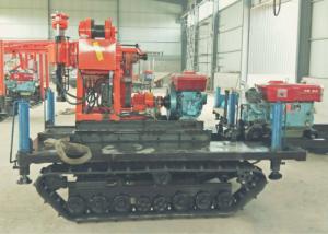 China Crawler Mounted Geological Drilling Rig Machine Diesel Power Type For Stone Borehole factory