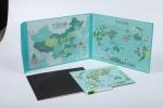Customized Magnetic Educational Jigsaw Puzzle Chinese Map Non Toxic