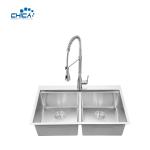 Topmount Kitchen Sink Double Bowl Kitchen Sink Handmade Kitchen Sink Stainless