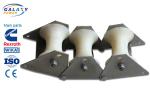 10kN Rated Load Wire Stringing Blocks Nylon Triple Cable Pulley Wheel High